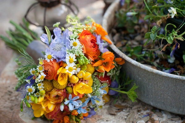 Orange-and-Blue-Wildflower-Bouquet-2