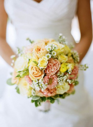 Pink-and-Yellow-Bouquet
