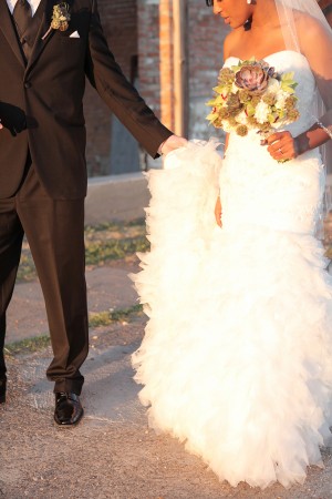 Ruffled-Wedding-Dress