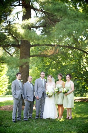 Green-and-Grey-Bridal-Party