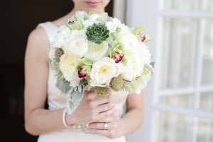 Beachy Elegant Wedding Bouquet