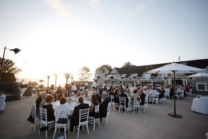 Outdoor Beachfront Wedding Reception