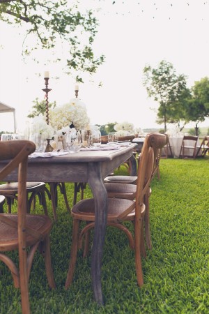 Wooden Wedding Tables