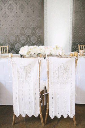 Bride and Groom Chair Covers
