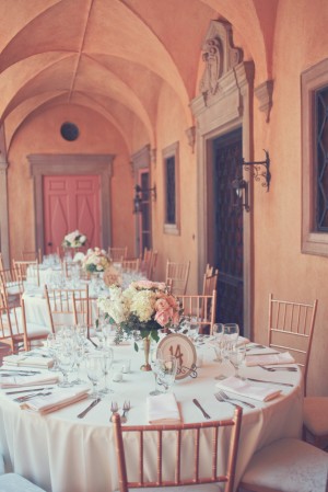 Italian Inspired Wedding Reception