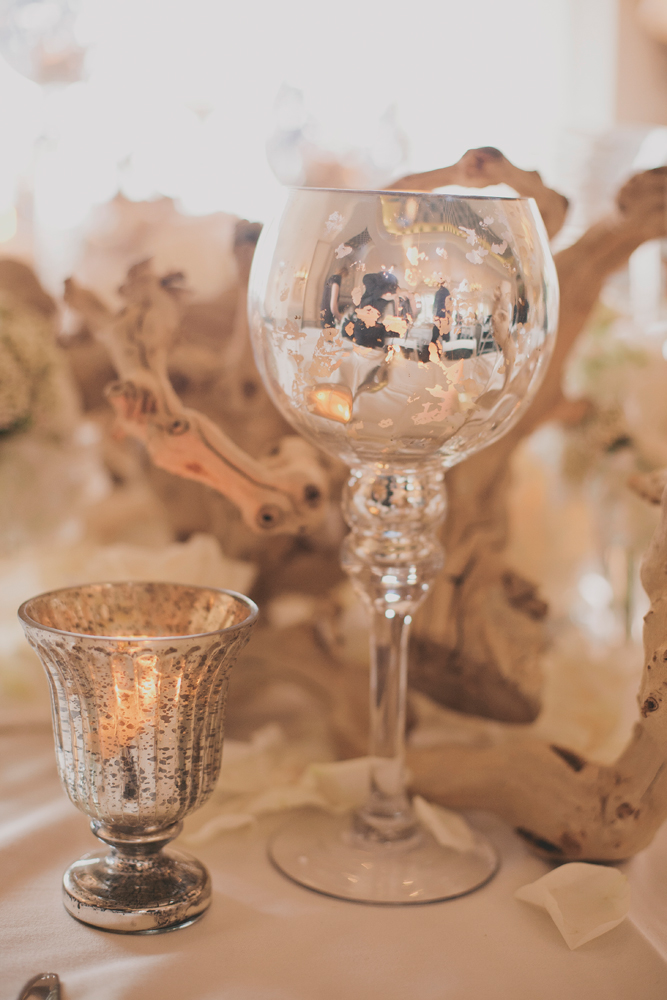Mercury Glass Wedding Details