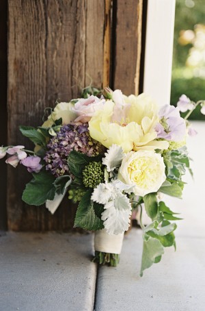 Rustic Pink and Yellow Bouquet