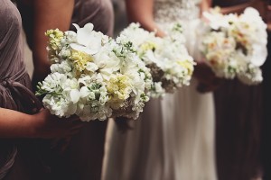 Orchid and Gardenia Bouquets