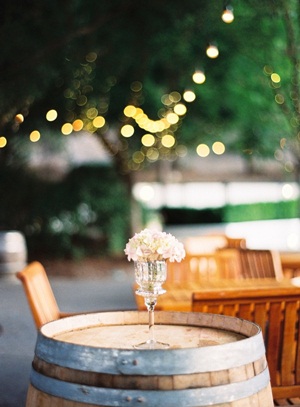 Wine Barrel Wedding Decor Ideas