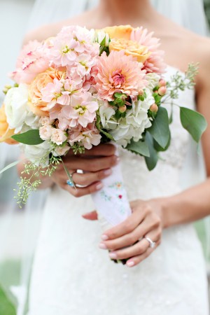Soft Pastel Bridal Bouquet