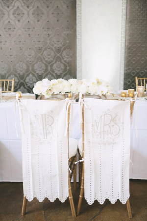 Embroidered Chair Covers