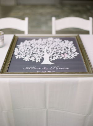 Family Tree Wedding Guest Book