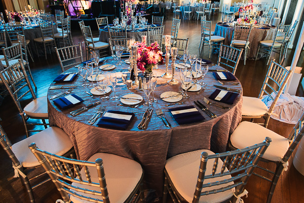 Silver and Blue Reception
