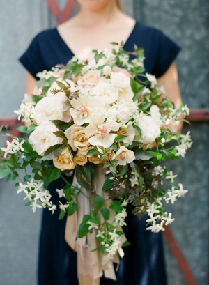Green and White Large Bouquet