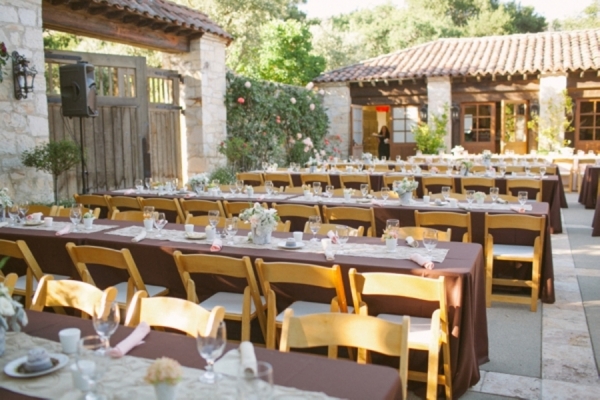 Holman Ranch Carmel California Outdoor Reception Venue