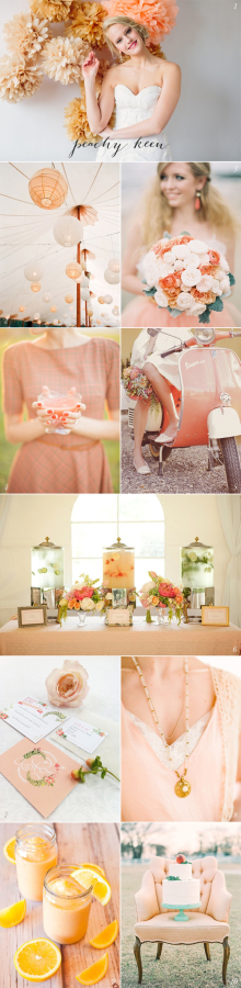Peach Wedding Ideas