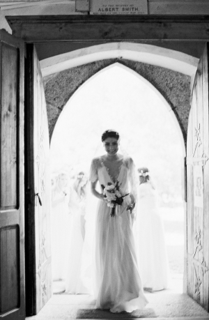 Bride Entering Chapel