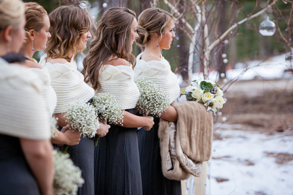 Bridesmaids Winter Shawls