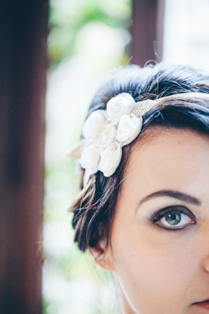 Flower Headband Bridal Ideas