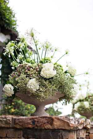 Hydrangea and Moss Florals