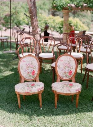 Floral Upholstered Chairs