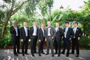 Groomsmen with Cigars
