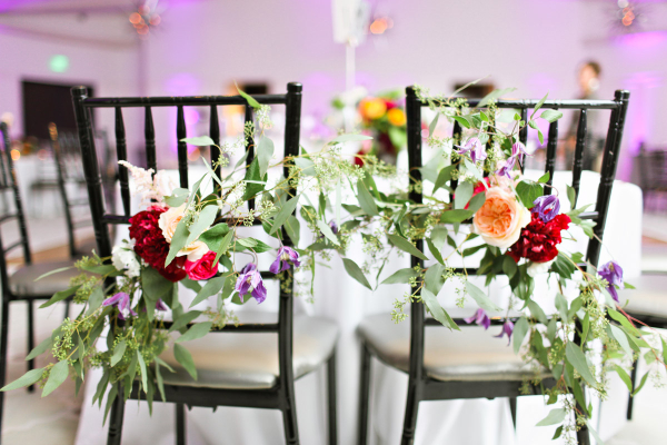 Colorful Chair Garlands