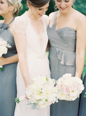 Gray Bridesmaid Dresses