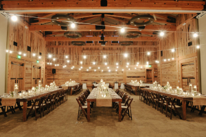 Rustic Lodge Reception at Sundance