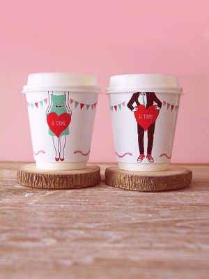Valentine Cup Wrappers
