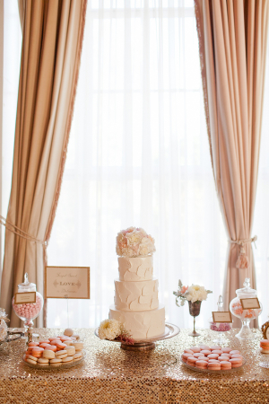Gold and Pink Reception