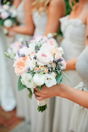 Rose Peony Ranunculus and Astilbe Bouquet