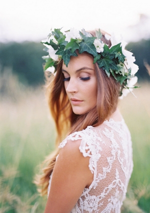 Grecian Inspired Floral Crown