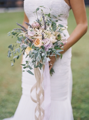 Pastel Floral and Greenery Bouquet