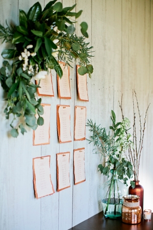 Chic Rustic Seating Chart