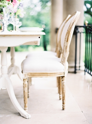Vintage Gold Chairs