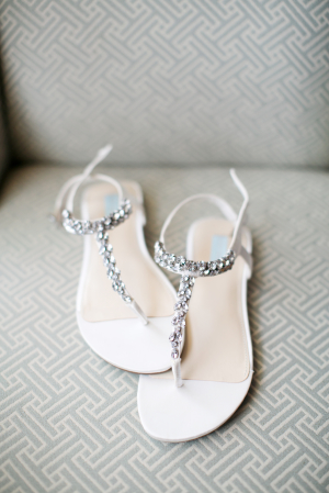 Beaded Bridal Sandals