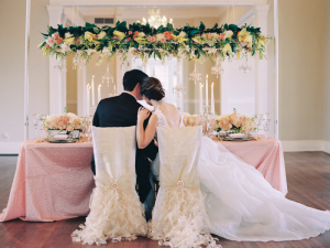 Romantic Pink and Gold Wedding Ideas
