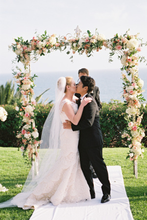 Wedding Arch with Flowers