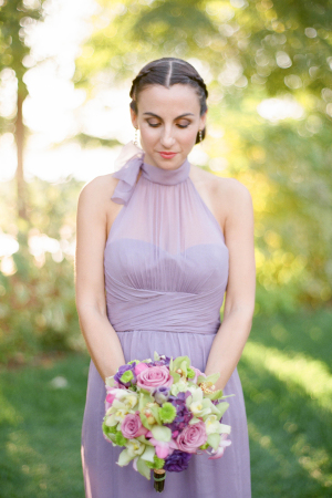 Violet Bridesmaids Dress