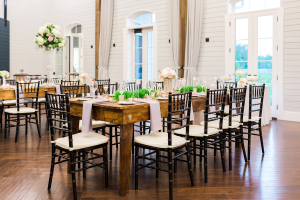 Rustic Wedding with Trough Tables