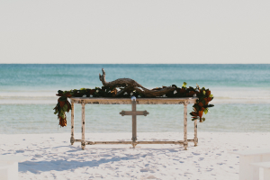 Beach Wedding Altar