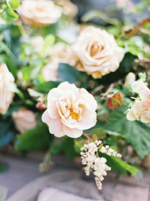 Pale Peach Wedding Flowers