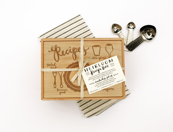 Heirloom Recipe Box Gift Idea