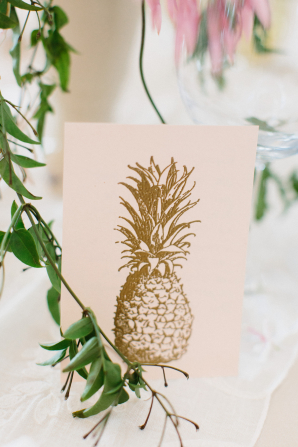 Pineapple Wedding Stationery