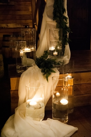 Floating Candle Wedding Decor