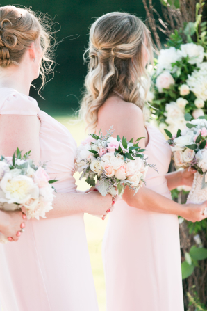 Bridesmaids with Loose Curls