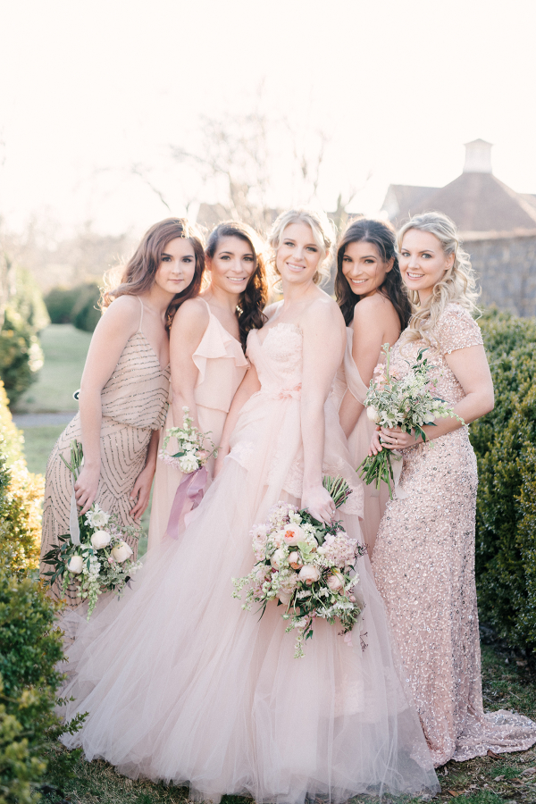 Bridal Party in Pink