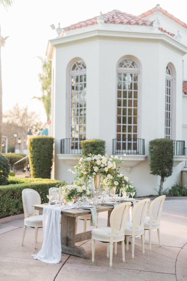 Elegant Wedding Table at Estate