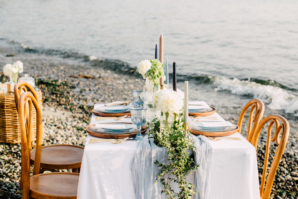 Intimate Beach Party Table for Four